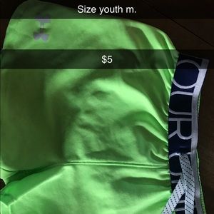 Under armor shorts youth